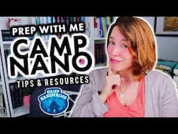 Let's Prep for Camp NaNoWriMo 2022 | *Plan With Me* writer vlog: steps, tips, Notion layout + more!