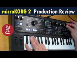 microKORG 2 Production Model Review // How it competes with today’s synths // Tutorial