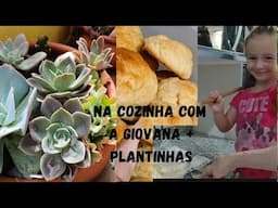 PÃEZINHOS DE BATATA COM A AJUDANTE  ESPECIAL E MINI  SUCULENTAS