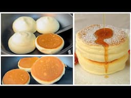 Turn 2 Eggs Into Fluffy Japanese Soufflé Pancakes!