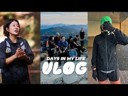 VLOG | 갓생을 꿈꾸며 ⏰ 일본어 공부 + 러닝 + 러너들을 위한 운동 공간 + 코오롱 등산학교 장거리 하이킹