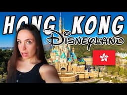 FIRST TIME AT HONG KONG DISNEYLAND 🇭🇰 runDisney 10k weekend vlog