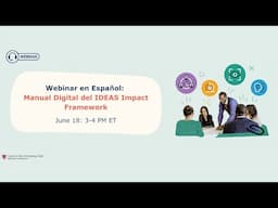 IDEAS Toolkit Spanish Webinar (English)