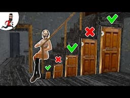 Granny vs secret doors ► funny horror granny cartoon