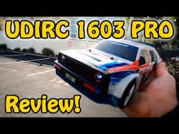 Brushless 1/16 Scale RC Rally Car UDIRC 1603 Pro - Open Box & Review