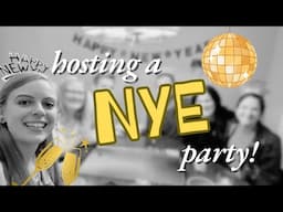 hosting a low key New Years Eve party!