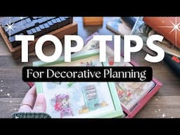 2025 Planner Top Tips for Decorative Planning in All Planner Types & All Budgets! ✨📓