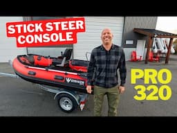 Stryker PRO 320 Inflatable Boat Tour |  Precision Stick Steer, & Ultimate Adventure Ready