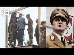 Public execution of Nazi General who murdered 100s of thousands of people & then begged for mercy