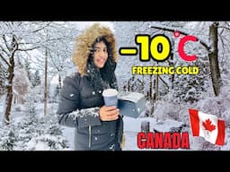 ☃️ ஒண்ணுமே தெரியல ! CANADA-வில் அப்படி ஒரு Heavy SNOWFALL | Whistler BC | Canada | USA Tamil VLOG