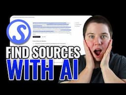 Find Real ACADEMIC SOURCES IN SECONDS: How Sourcely AI Saves You HOURS!