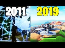 Evolution of Fortnite 2011-2019