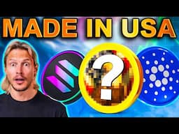 Made in USA Cryptos: Do You Hold These Coins? ADA, XRP, SOL & More!!