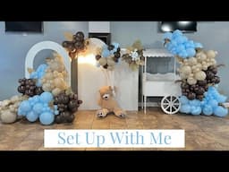 Set Up With Me | Teddy Babyshower