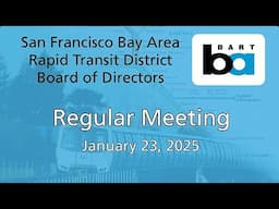 Board of Directors Meeting January 23, 2025