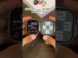 HK10 Ultra 3 Max vs Hello Watch 4+ | #applewatchultra #applewatchclone