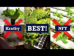 Why this Hydroponic System is better than NFT or Kratky