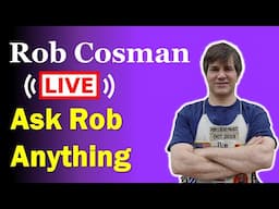 Rob Cosman LIVE! - Building Workbenches (28 DEC 2024)