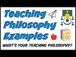 Teaching Philosophy Examples