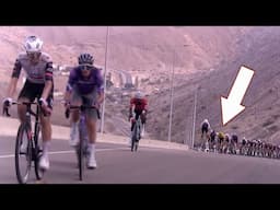 Jay Vine Launches on Crazy Steep Highway Climb | Muscat Classic 2025