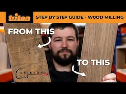 Step by Step Wood Milling Process with Triton and Crimson Guitars