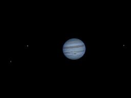 Video of Jupiter and the Great Red Spot at High Magnification