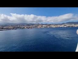 Train on BOAT from Sicily to mainland Italy!