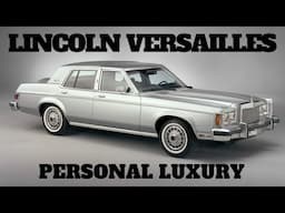 Lincoln Versailles - Built to take on BMW, Audi, & Mercedes