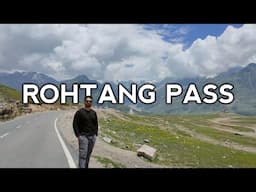 Manali to Rohtang pass | Rohtang pass snow in JULY and road conditions