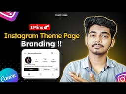 Instagram Theme Page Branding in 2024 Telugu || Ep04