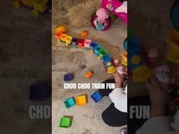 LEARN AND PLAY 🚂 CHOO CHOO TRAIN FUN #toddlerlearning #preschoollearning