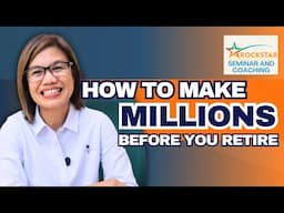 HOW TO MAKE MILLIONS BEFORE YOU RETIRE?