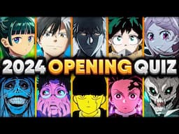 ANIME OPENING QUIZ【2024 LEVEL】TOP Openings of 2024 🔥