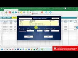 Thêm và xóa dòng trên Excel Phần mềm kho, bán hàng WPRO IZI