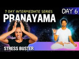 Day 6: Intermediate Pranayama for STRESS RELIEF | DETOX LUNGS | Breathing Routine @yogawithamit