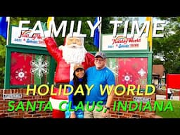 FILIPINA IN USA | SCARY RIDE@ HOLIDAY WORLD / SPLASHIN SAFARI | SANTA CLAUS INDIANA | SUMMER 2021