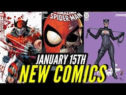 NEW COMIC BOOKS RELEASING JANUARY 15TH 2024 DC  MARVEL COMICS PREVIEWS COMING OUT THIS WEEK #comic