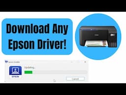 How To Download Driver For Any Epson Printer - [Windows PC & MAC]