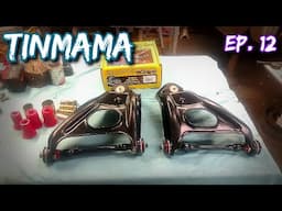 "Tinmama" 1940 Chevy build FOR MOM (Ep. 12) Front Control Arms