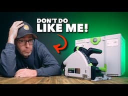 Festool TS 55 Track Saw: A Tool I Regret Waiting To Buy