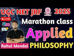 Unlocking the Secrets of Applied Philosophy: A Marathon with Rahul Sir