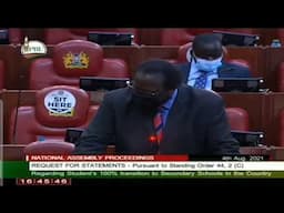 Mps now want CDF funds increased from 130M per constituency to this. watch.