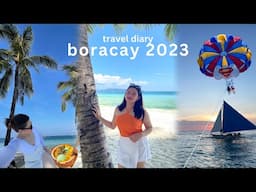 BORACAY VLOG 2023☀️|4D3N at Henann Regency| Crsytal Kayak, Parasailing, Paraw Sailing&D’mall🌊🐚👙⛵️