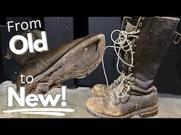 Vintage Red Wing Boot Restoration | Total Shoe Makeover