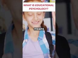 WHAT IS EDUCATIONAL PSYCHOLOGY ? @EducationClassesByVimal