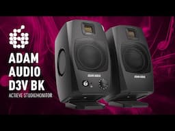 Adam Audio D3V BK actieve studiomonitor (tweedelig)