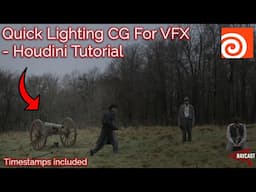 Lighting CG For VFX - Houdini Tutorial