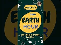 Earth Hour 2024 🌍 Sustainability in tamil | Climate change in Tamil #climatechange #greenvish