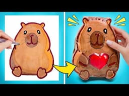 Faça uma Capivara Squishy! 🧸 Fatos Divertidos Sobre Animais e Tutorial Passo a Passo