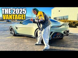 TAKING DELIVERY OF THE NEW 2025 ASTON MARTIN VANTAGE!!!